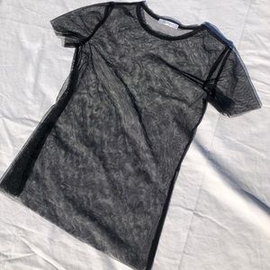ZARA MESH T-SHIRT